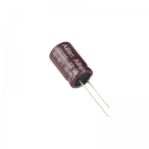 CD13D Type plug-in aluminium elektrolytische condensator op hoge temperatuur